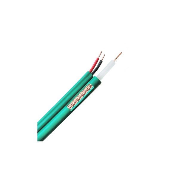 Bobine Cabo Coaxial Kx6 + Alimentação 300m